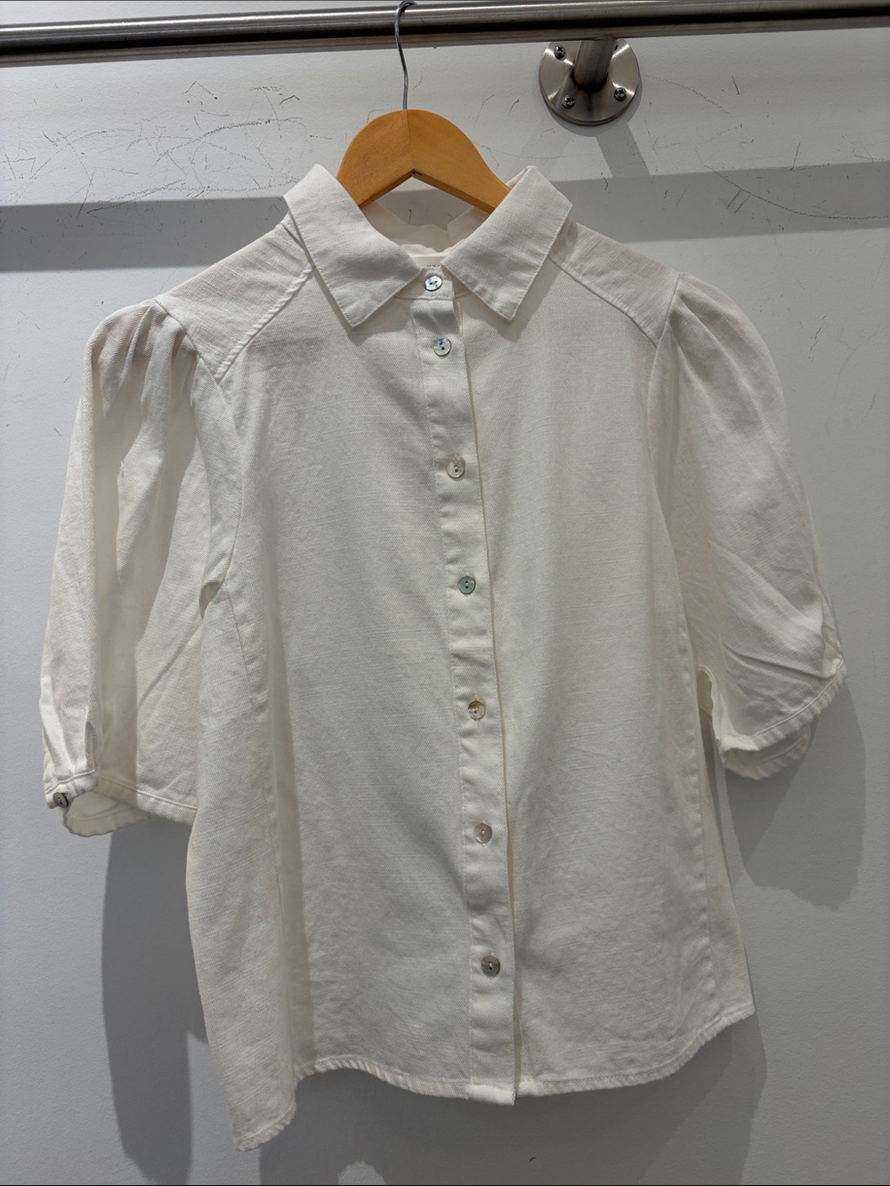 MELISSA NEPTON Laura Shirt - Off White